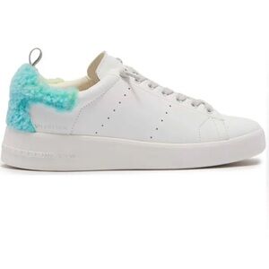 VINTAGE HAVANA Destiny Tie Dye Faux Fur Detail Sneaker Size 8
